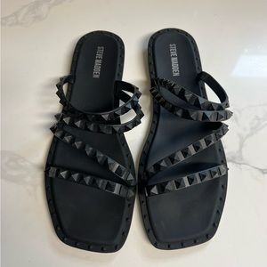 Steve Madden Jelly plastic Spike sandals